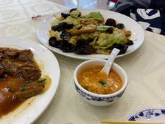 白菜木耳爆豆腐-惠宾饭庄(千禧店)