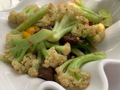 烧鹅汁炒台山菜花-岭南海晏楼(滨江东总店)
