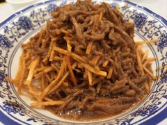 撒子牛肉丝-刘胖子家常菜·蹄花焖藕(中南店)
