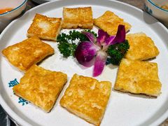 香煎鱼饼-淘米捞·米汤脆鲩鱼火锅(福田皇岗店)