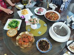 -七的湖·晚芳亭·阳澄湖农家菜·大闸蟹(莲花岛店)