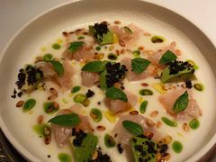 烟熏帝王鱼薄片-壳里西餐厅Coquille Seafood Bistro(蒙自路店)