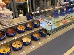 自助调料区-溪边姑娘·拉丝酸奶水果捞(春熙路店)
