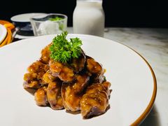 雪花糖醋里脊-绿茶餐厅(城西银泰城店)