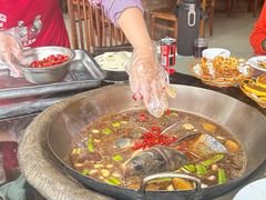 -姥家大锅台水库渔家