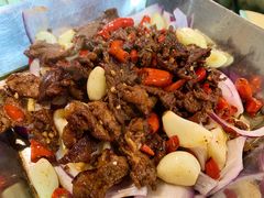 铁板牛肉-昱龙大盆牛蛙馆(三兴街总店)