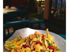 干锅丽水香菇花菜-探花·意境江南菜·唐伯虎文化体验店·松鼠桂鱼(观前店)