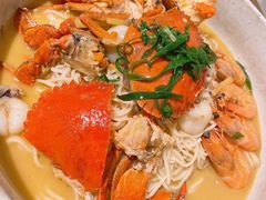 膏蟹拌面-十面欢腾·海鲜面·台式Bistro(长乐路店)