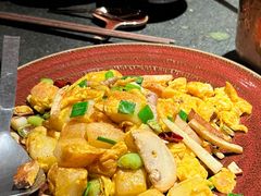 铁板炒麻糍-荣记火锅(青悦城店)