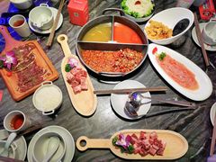 -热火朝天鲜切牛肉火锅(南强街巷店)