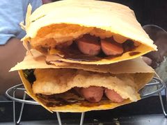 -正宗杂粮煎饼香软鸡蛋饼