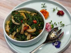 碱蓬拌小蚌-皇朝海鲜酒店