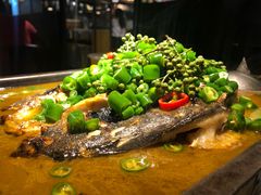 -探鱼·鲜青椒爽麻烤鱼(广州花都来又来店)