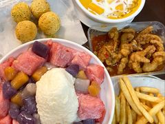 西瓜芋圆绵绵冰-水牛奶皇后糖水铺(深圳总店)