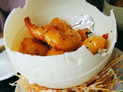 珊汁沙律大虾-柒园·三十年创意杭帮菜(龙湖滨江天街店)