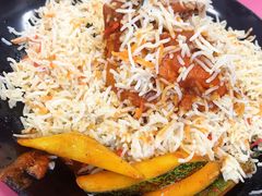 鸡腿手抓饭-新加坡Zam Zam餐馆