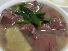 韭菜猪红-芬芳甜品(同福路店)