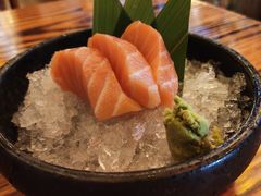 三文鱼刺身-坂吉屋·居酒屋深夜食堂(龙湖店)