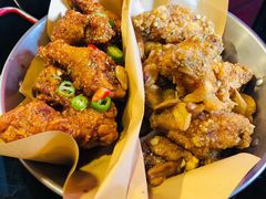 双拼炸鸡-富乐满韩国正宗炸鸡韩国料理(虹泉路店)