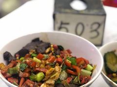 卤牛肉炒蛋-老长沙龙虾馆(梅林店)