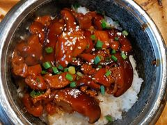 -明洞阿姨·韩式酱蟹烤肉·创意料理(三元桥店)