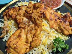 阿拉伯香烤鸡块配藏红花米饭-梅夫娜土耳其餐厅.清真HALAL