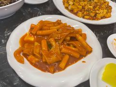鱼饼炒年糕-桃园中华料理炸酱面(燕儿岛路店)
