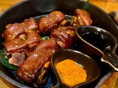 个旧烤猪蹄-云海肴·云南小炒·汽锅鸡(天津国金汇店)