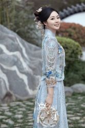 点击看大图 -艾拉·女王婚纱礼服馆