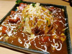 奶香咖喱蛋包饭-隐月· 㐂和食屋(芝罘万达公馆店)