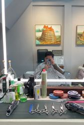 -595barbershop美式油头