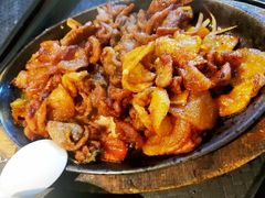 孜然爆肉-上海外国语大学（松江校区）食堂
