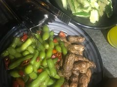 花生毛豆拼-百味源炭火烤翅 ·夜市大排档(酒仙桥店)