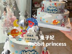 双层蛋糕-兔子妃私人定制蛋糕(城南花苑南区店)