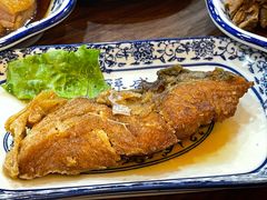 爆鱼-孙盛兴奥灶面馆·蟹黄面·三虾面(山塘街总店)