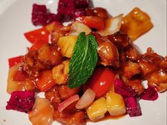鲜果咕噜肉-绿茶餐厅(光明N次方公园店)