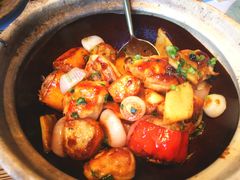 三号黄浦会の煎酿豆豉鸡煲-三号黄浦会Canton Table