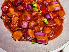 客家烧茄子-绿茶餐厅(华联万柳店)