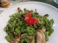 凉瓜炒土猪肉-豪翔盛宴(罗村大道店)