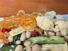 素拼凉菜-手擀菠菜面(西康路店)