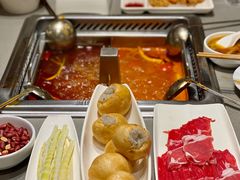 网红油面筋酿虾蛋-海底捞火锅(杭州萧山宝龙广场店)