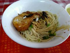 葱油拌面加个荷包蛋-辣肉面大王(天平路店)