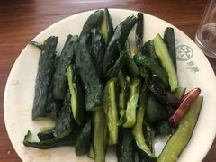 酸辣瓜条-清真永恒华威肉饼(潘家园店)