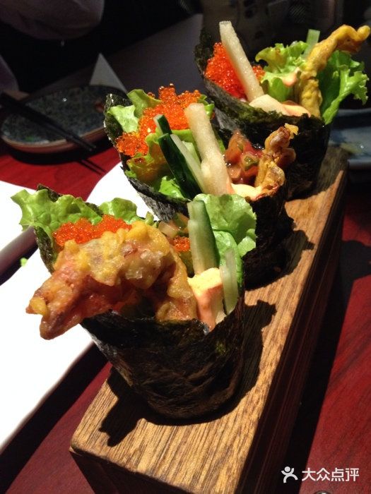 maki house寿司(长宁来福士店)软壳蟹手卷图片