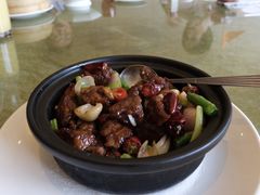 石锅椒麻雪花牛肉粒-上海小南国(世博源店)
