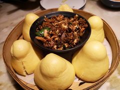 御街窝窝头配外婆菜-绿茶餐厅(朝阳大悦城店)