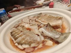 百秒焗鲈鱼-单家老院·院子里的青岛菜(沙子口店)