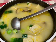鸡汤小白菜煮榆林豆腐-西贝莜面村(银泰创意城店)