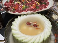 -得意咚瓜·顺德鱼生·冬瓜火锅(深圳首店)