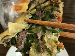 韭菜牛肉-贾五油糊馅